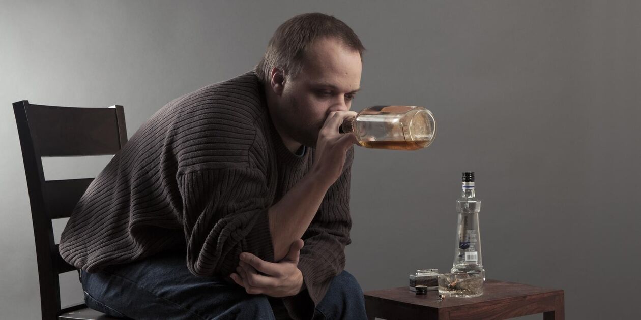 mannelijk alcoholisme
