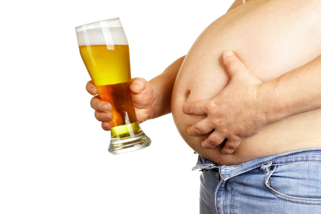 alcohol en overgewicht