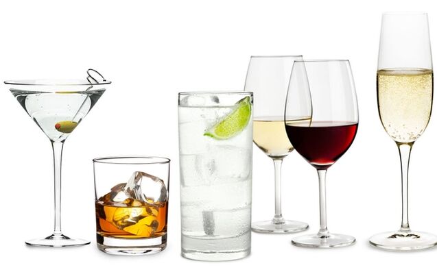Alcohol is erg hoog -calorie